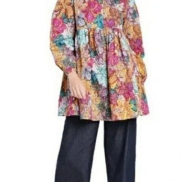 Target Kika Vargas x Anemone Floral Mini Dress - Picture 2 of 10